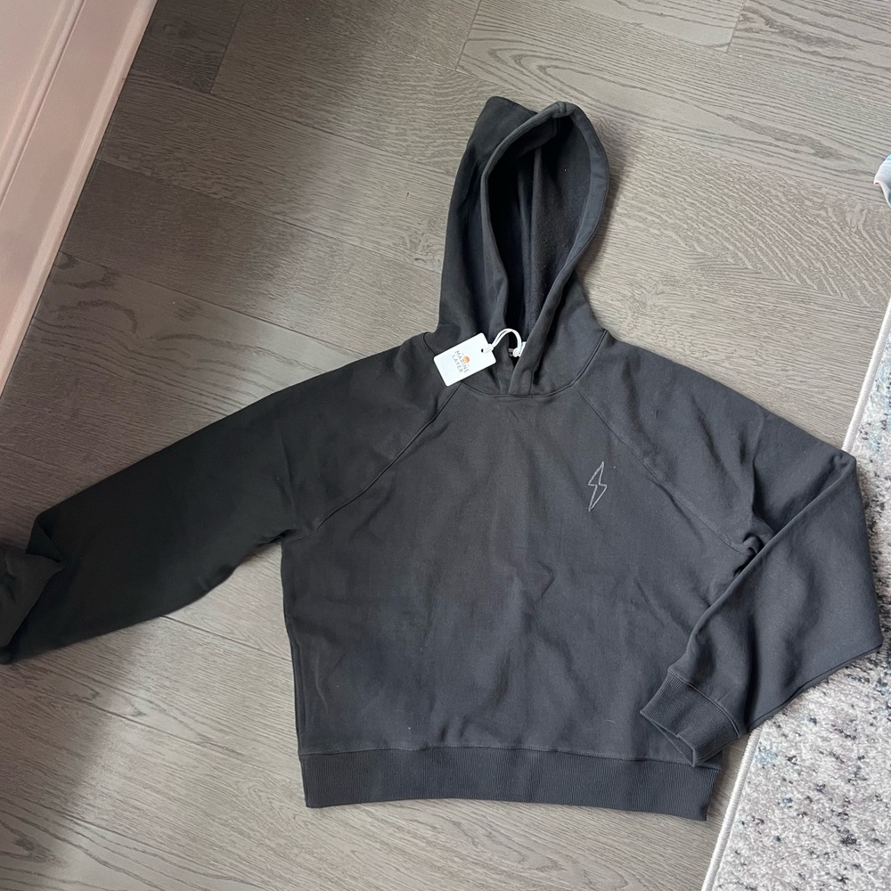 NEW (with tags) Marine Layer Anytime Hoodie - L, washed black